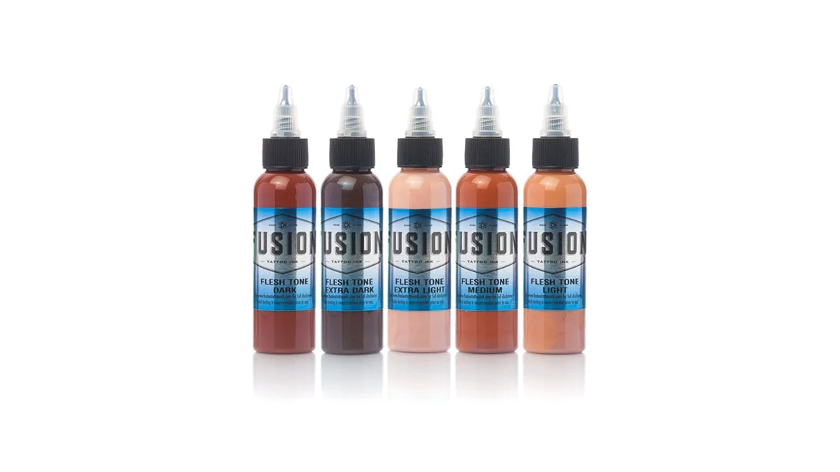 Flesh Tone Set - Fusion Tattoo Ink