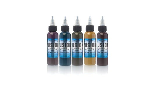 Muted Color Set - Fusion Tattoo Ink