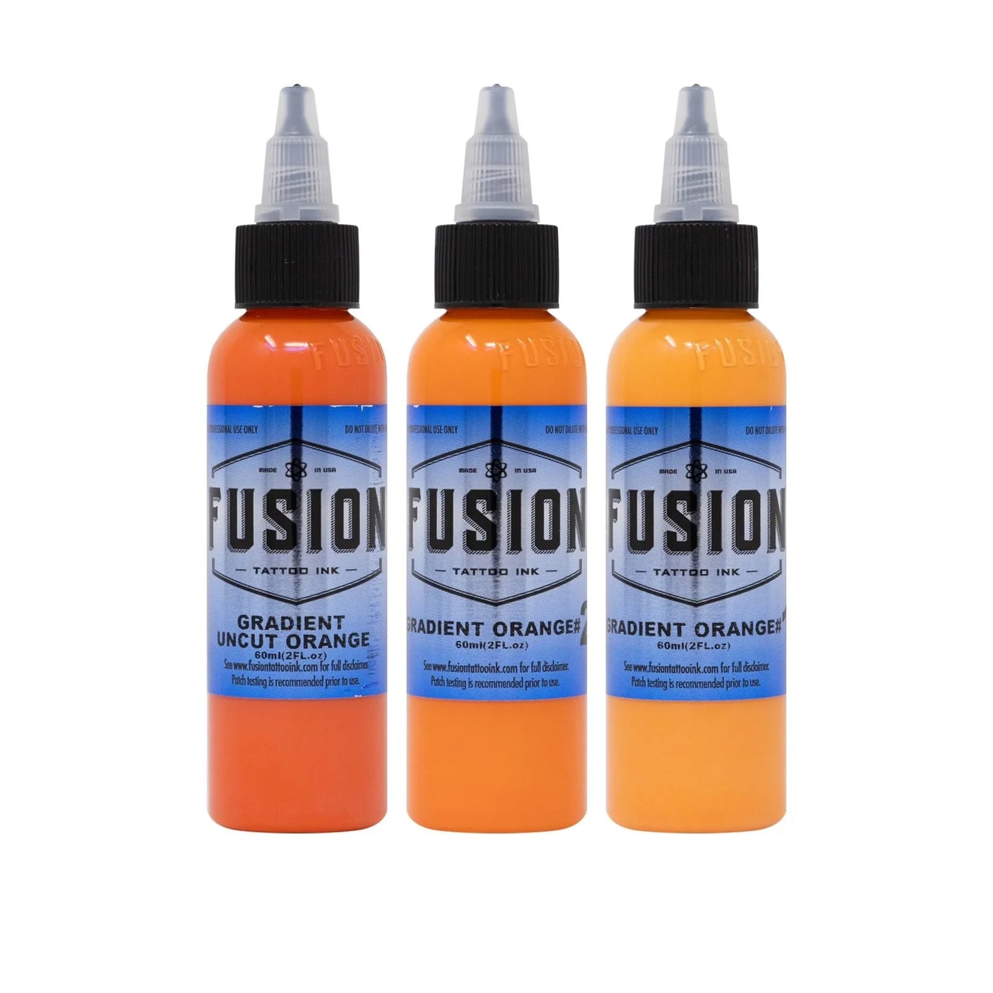 Gradient Orange (3 pack) - Fusion Tattoo Ink