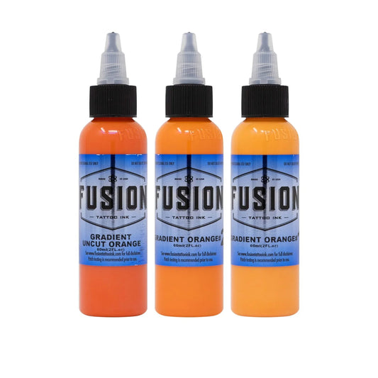 Gradient Orange (3 pack) - Fusion Tattoo Ink