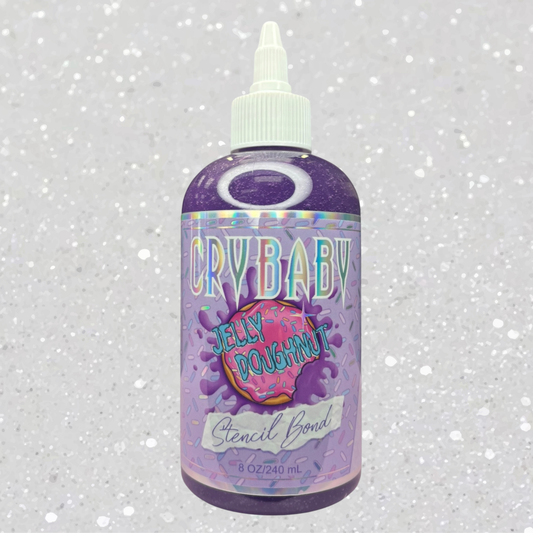 Crybaby Jelly Doughnut Stencil Bond