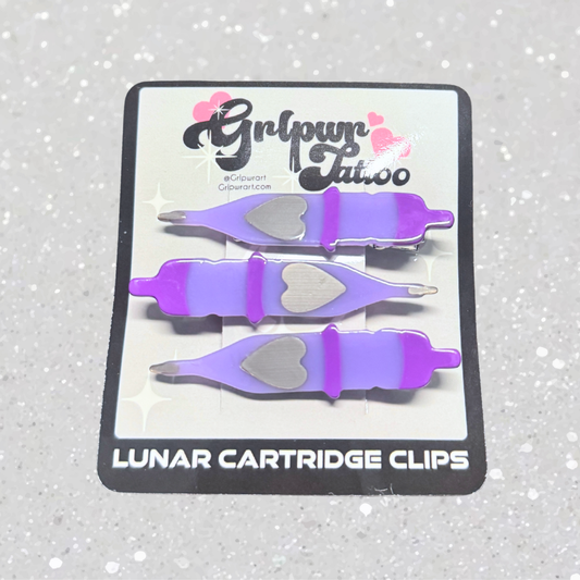 Lunar Cartridge Hair Clips