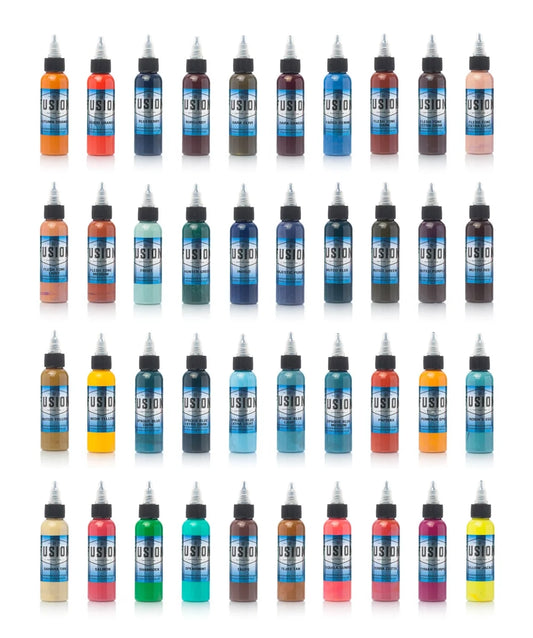 40 Color Set - Fusion Tattoo Ink