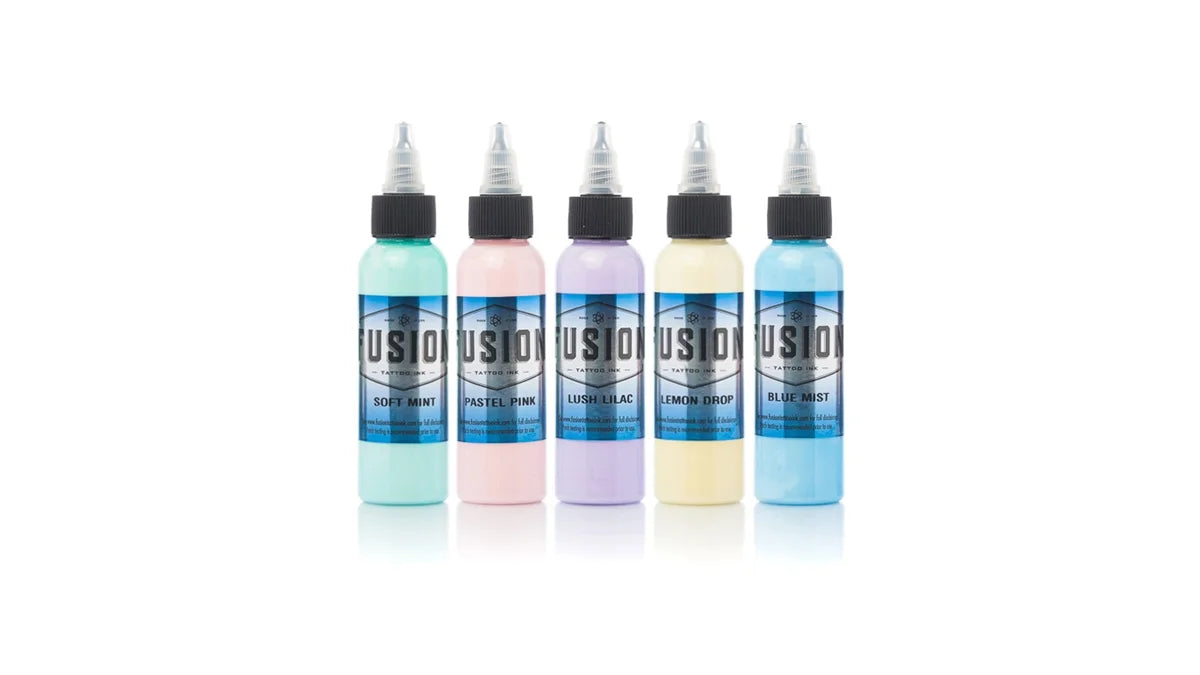 Pastel Set - Fusion Tattoo Ink