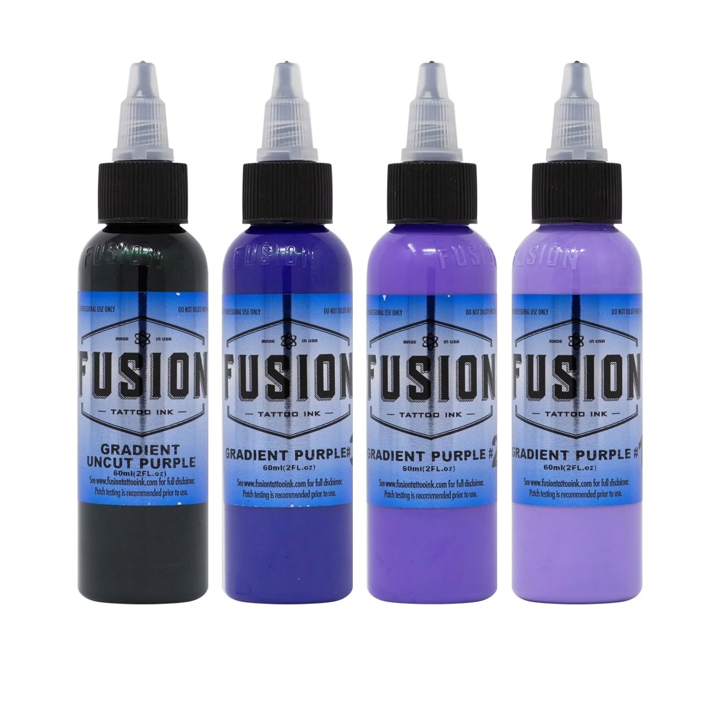 Gradient Purple (4 pack) - Fusion Tattoo Ink